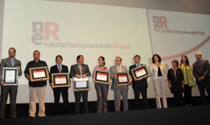 Electricfor received the prize for its historical trajectory and roots in the city from the City Council of Rub in the IV Rubi Business Evening